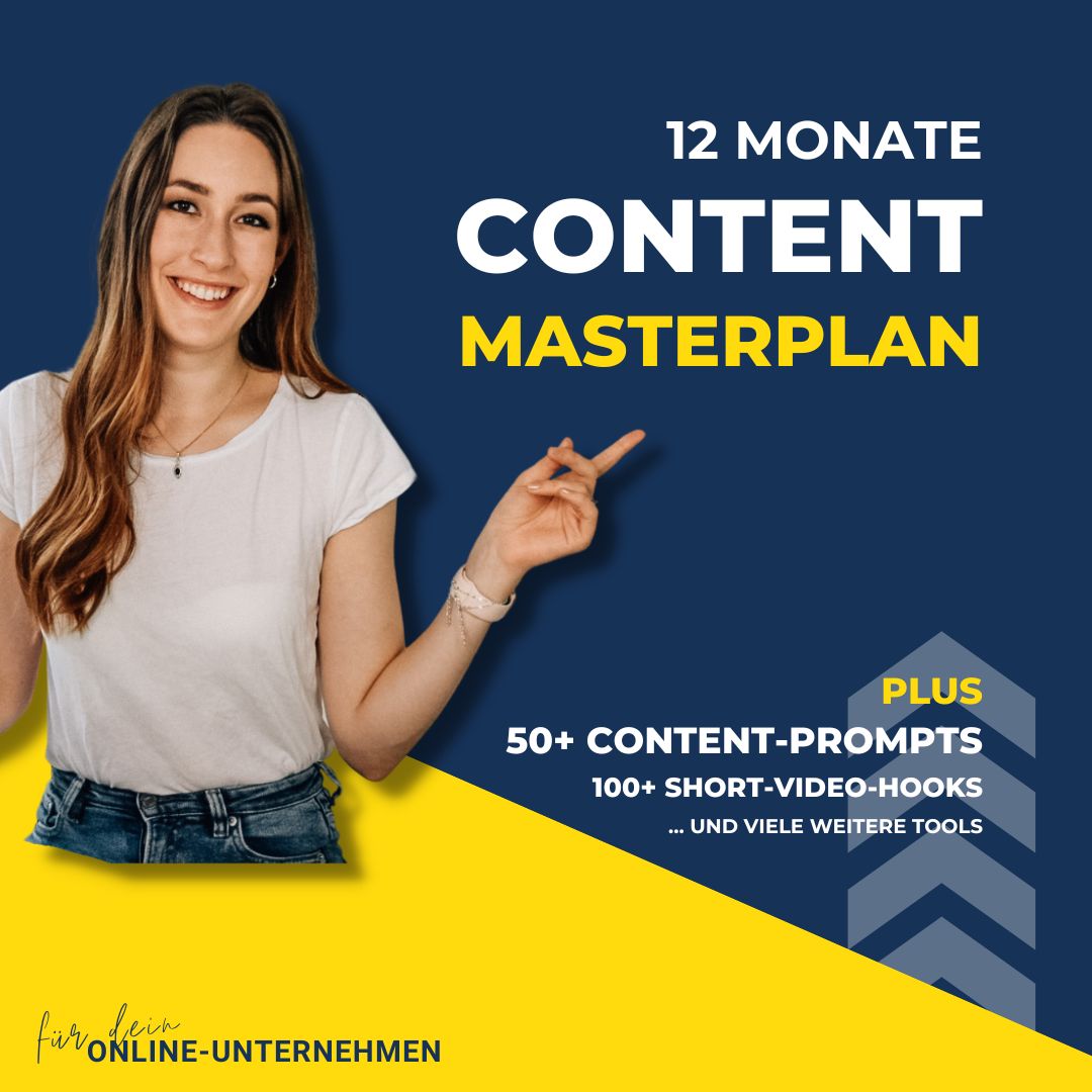 Content Masterplan Content plan erstellen