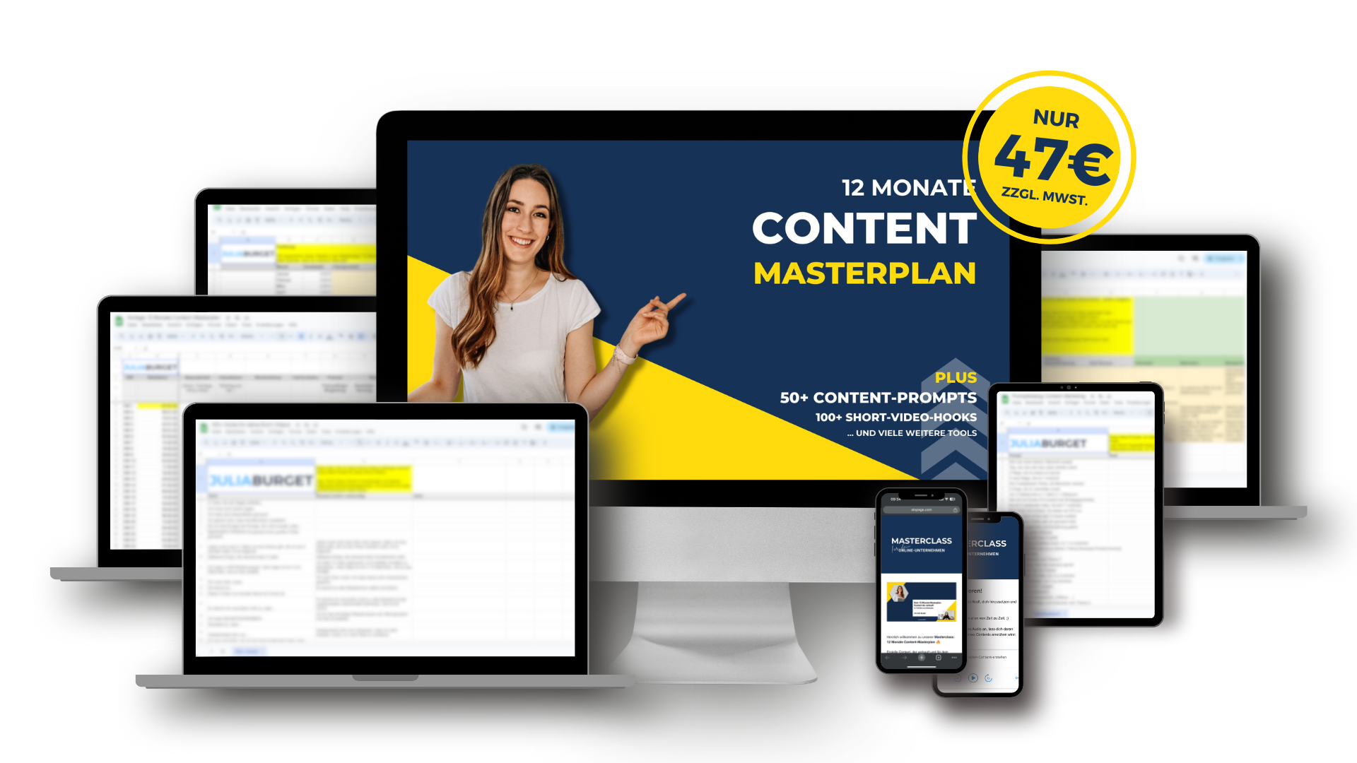 Masterplan Content Plan erstellen einfach